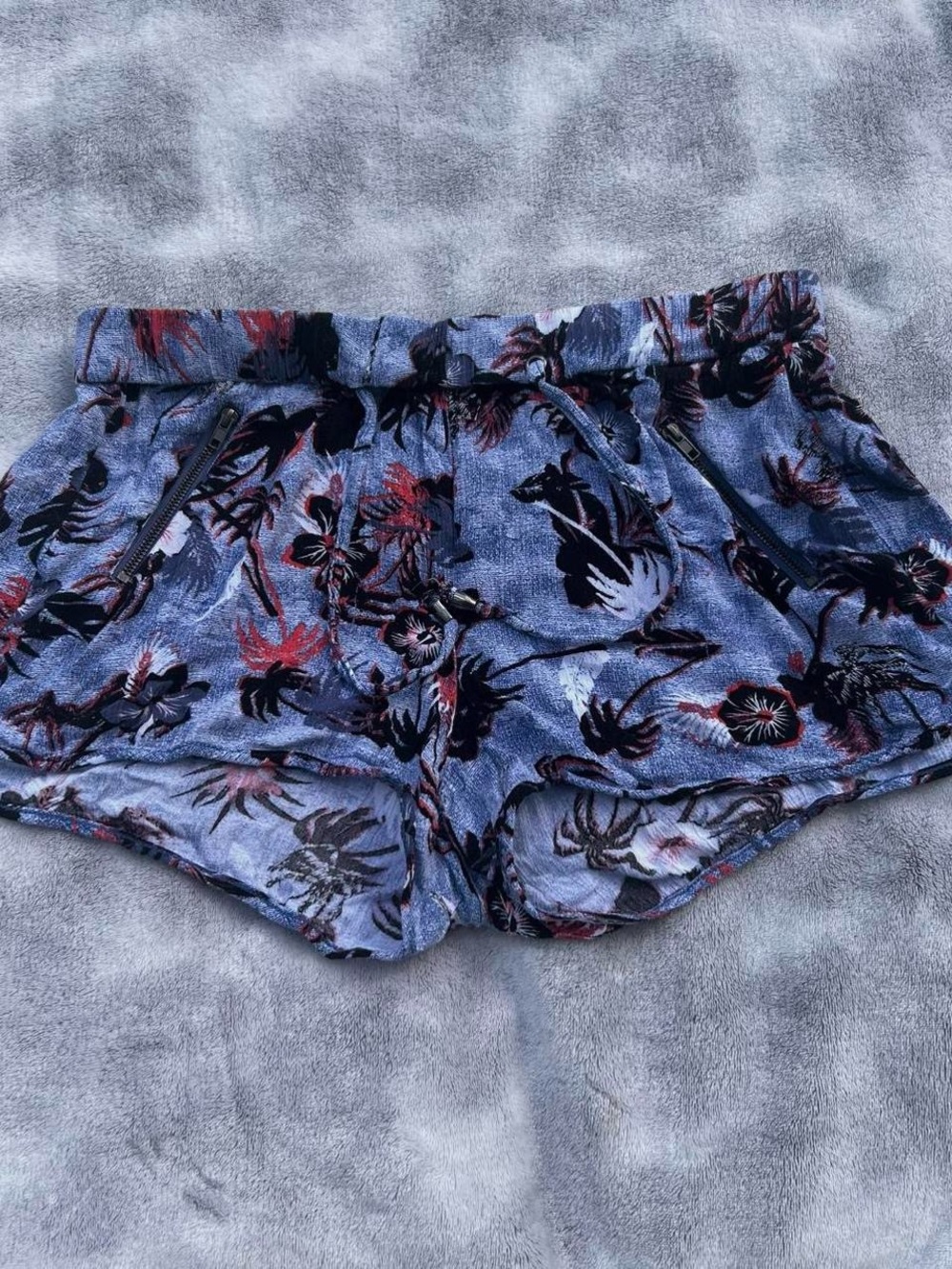 Boom Boom Jeans Flowy Palm Tree Shorts